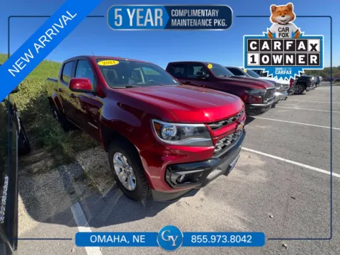 Red 2021 Chevrolet Colorado LT for sale in Omaha, NE