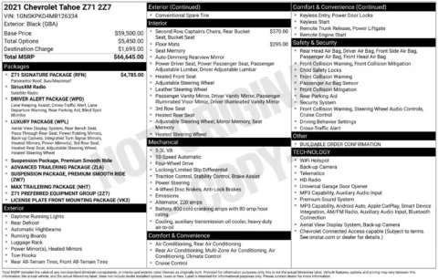 Photos of 2021 Chevrolet Tahoe Z71 for sale in Omaha, NE at Gregg Young Chevrolet of Omaha
