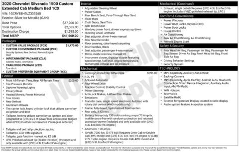 Photos of 2020 Chevrolet Silverado 1500 Custom for sale in Omaha, NE at Gregg Young Chevrolet of Omaha