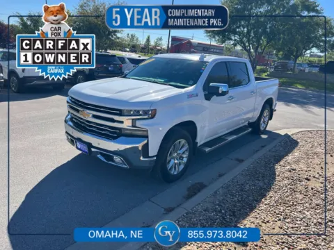 White 2020 Chevrolet Silverado 1500 LTZ for sale in Omaha, NE