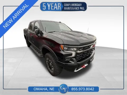 Black 2022 Chevrolet Silverado 1500 ZR2 for sale in Omaha, NE