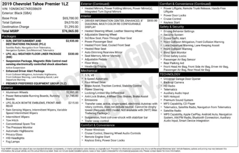 Photos of 2019 Chevrolet Tahoe Premier for sale in Omaha, NE at Gregg Young Chevrolet of Omaha