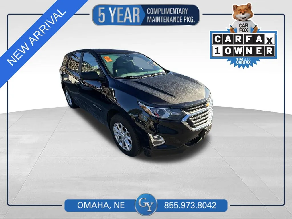 Blue 2020 Chevrolet Equinox LS for sale in Omaha, NE