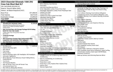 Photos of 2023 Chevrolet Silverado 1500 ZR2 for sale in Omaha, NE at Gregg Young Chevrolet of Omaha