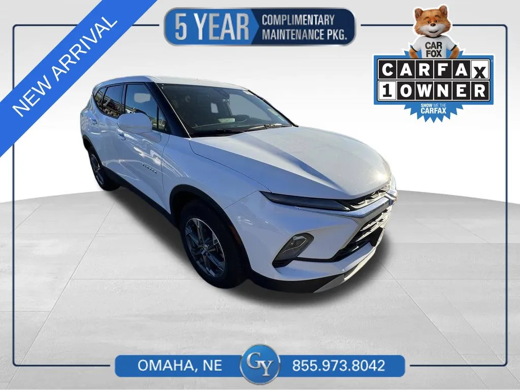 White 2025 Chevrolet Blazer LT for sale in Omaha, NE