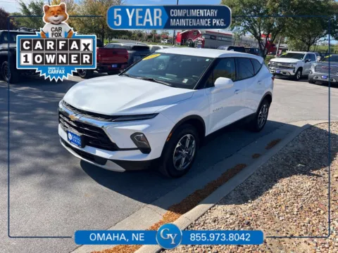 White 2025 Chevrolet Blazer LT for sale in Omaha, NE