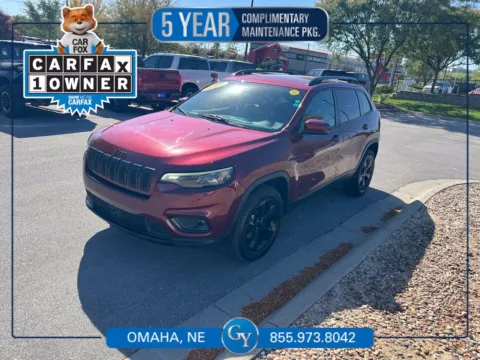 Red 2021 Jeep Cherokee Altitude for sale in Omaha, NE