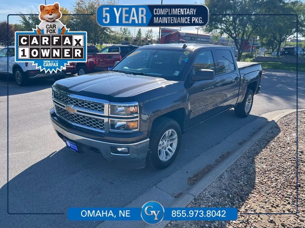 Gray 2014 Chevrolet Silverado 1500 LT for sale in Omaha, NE