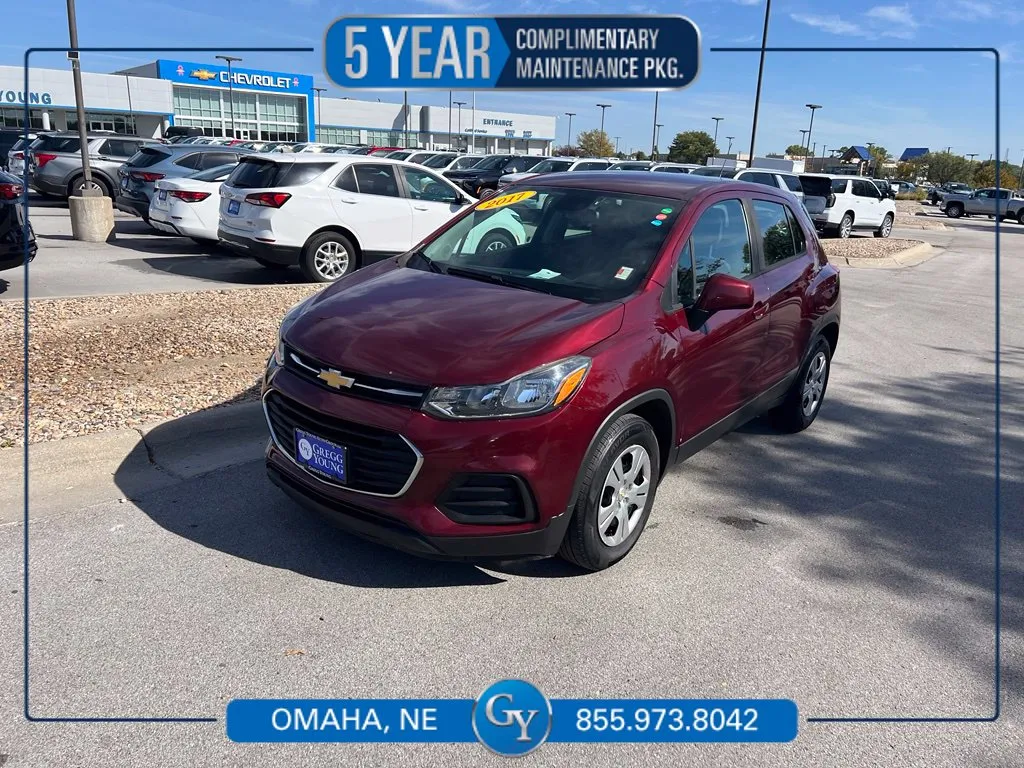 Red 2017 Chevrolet Trax LS for sale in Omaha, NE