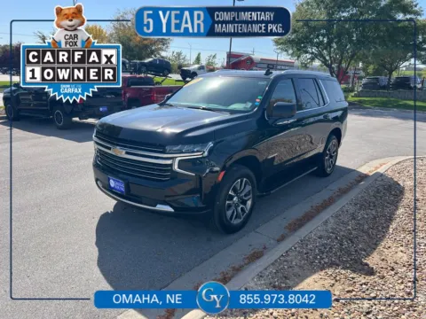 Black 2021 Chevrolet Tahoe LT for sale in Omaha, NE