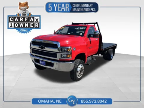 Red 2021 Chevrolet Silverado 6500 HD 1LT for sale in Omaha, NE
