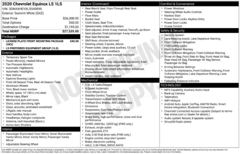 Photos of 2020 Chevrolet Equinox LS for sale in Omaha, NE at Gregg Young Chevrolet of Omaha