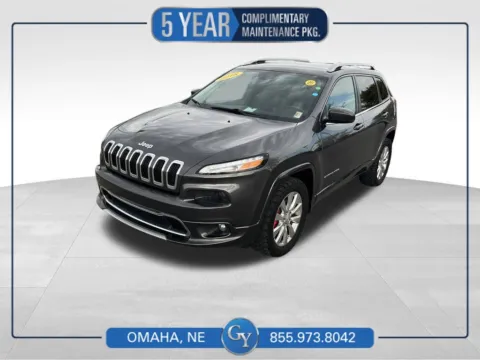 Gray 2018 Jeep Cherokee Overland for sale in Omaha, NE