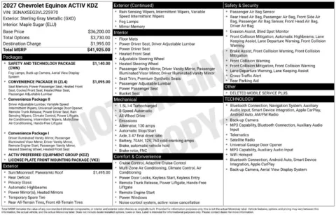 Photos of 2027 Chevrolet Equinox ACTIV for sale in Omaha, NE at Gregg Young Chevrolet of Omaha