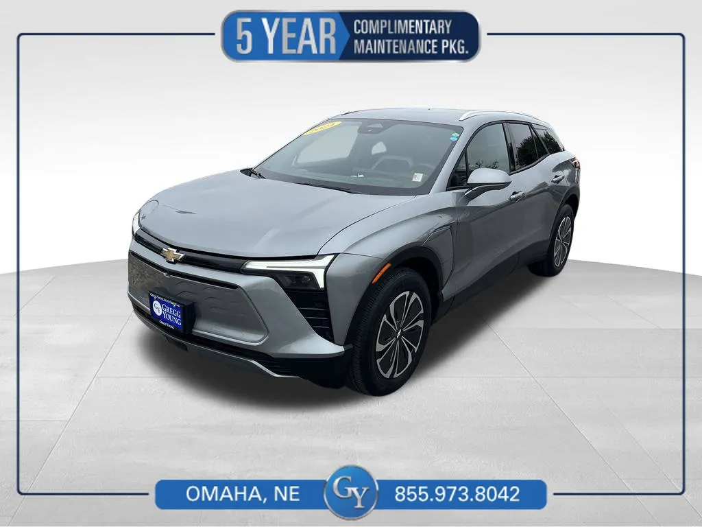 Gray 2024 Chevrolet Blazer EV LT for sale in Omaha, NE