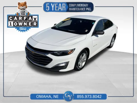 White 2022 Chevrolet Malibu LS for sale in Omaha, NE