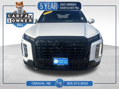 White 2025 Hyundai Palisade Calligraphy Night Edition for sale in Omaha, NE