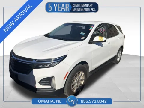White 2022 Chevrolet Equinox LT for sale in Omaha, NE