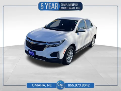 White 2022 Chevrolet Equinox LT for sale in Omaha, NE