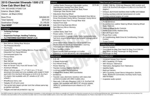 Photos of 2015 Chevrolet Silverado 1500 LTZ for sale in Omaha, NE at Gregg Young Chevrolet of Omaha