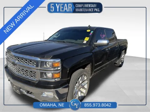 Black 2015 Chevrolet Silverado 1500 LTZ for sale in Omaha, NE