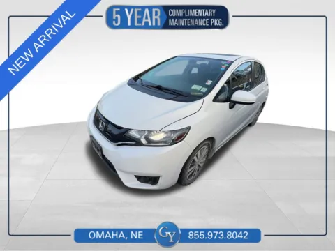 White 2017 Honda Fit EX for sale in Omaha, NE