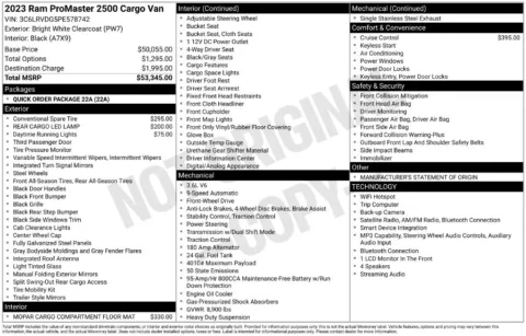 Photos of 2023 Ram ProMaster 2500 High Roof for sale in Omaha, NE at Gregg Young Chevrolet of Omaha