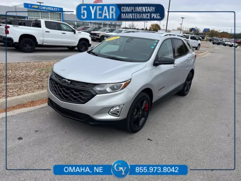 Silver 2020 Chevrolet Equinox Premier for sale in Omaha, NE
