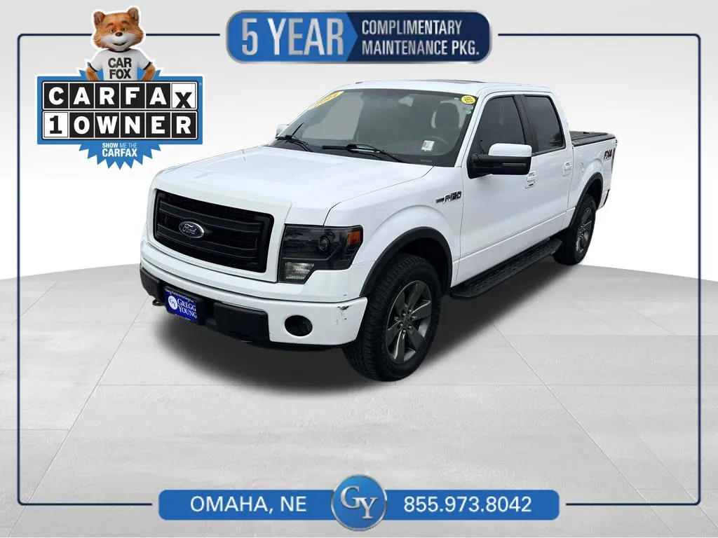 White 2014 Ford F-150 FX4 for sale in Omaha, NE