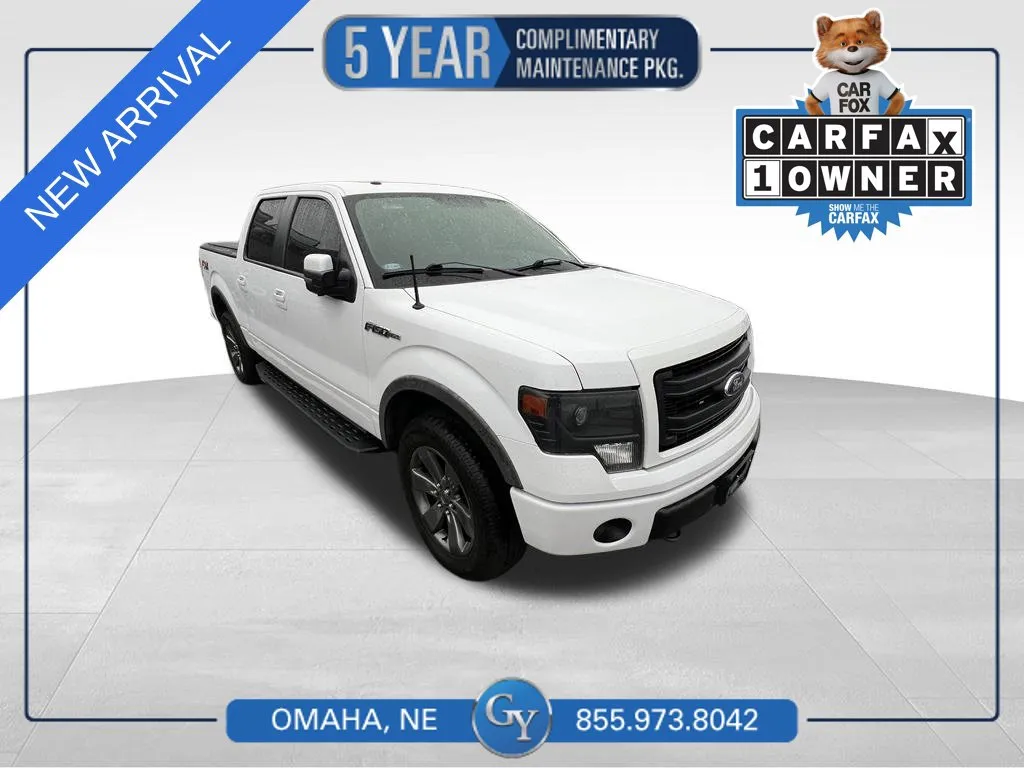 White 2014 Ford F-150 FX4 for sale in Omaha, NE