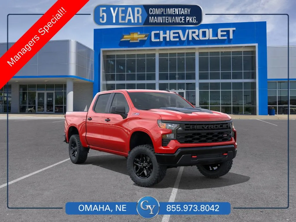 2025 Chevrolet Silverado 1500 Custom Trail Boss for sale in Omaha, NE