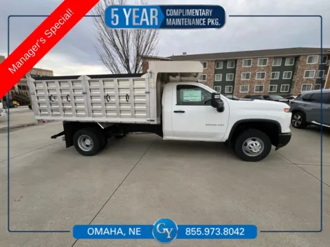 White 2025 Chevrolet Silverado 3500 HD Work Truck for sale in Omaha, NE