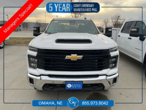 White 2024 Chevrolet Silverado 3500HD Work Truck for sale in Omaha, NE