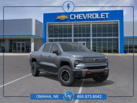 Gray 2026 Chevrolet Silverado EV Trail Boss for sale in Omaha, NE