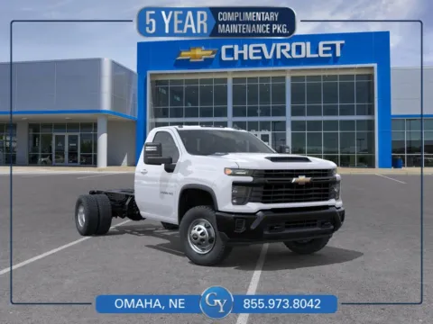 White 2026 Chevrolet Silverado 3500HD Work Truck for sale in Omaha, NE