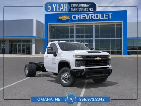 White 2026 Chevrolet Silverado 3500HD Work Truck for sale in Omaha, NE