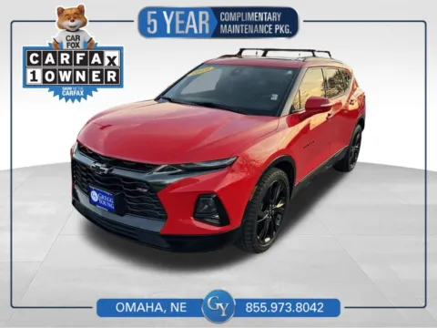 Red 2019 Chevrolet Blazer RS for sale in Omaha, NE