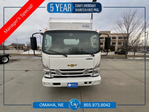 White 2026 Chevrolet 4500 HG LCF Gas for sale in Omaha, NE