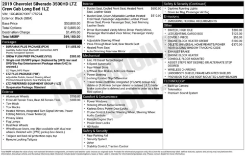 Photos of 2019 Chevrolet Silverado 3500HD LTZ for sale in Omaha, NE at Gregg Young Chevrolet - Omaha