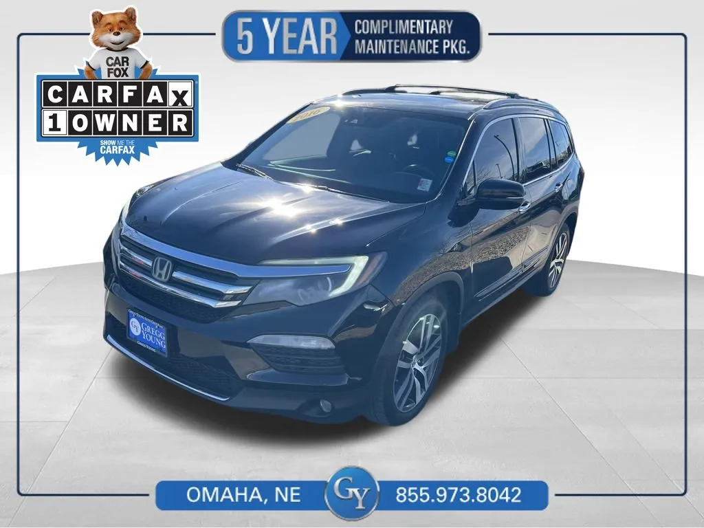 Black 2016 Honda Pilot Elite for sale in Omaha, NE