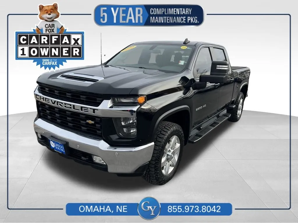 Black 2020 Chevrolet Silverado 2500HD LT for sale in Omaha, NE