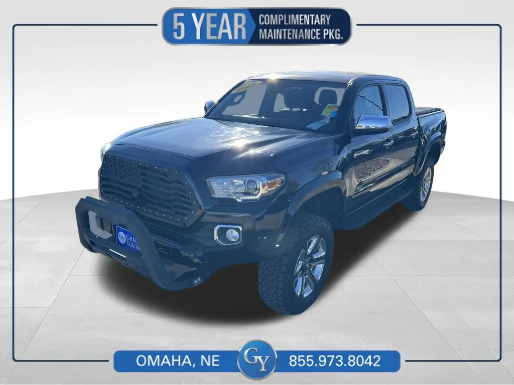 Black 2018 Toyota Tacoma Limited for sale in Omaha, NE