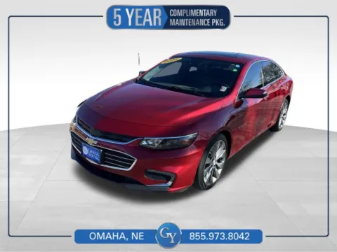 Red 2016 Chevrolet Malibu Premier for sale in Omaha, NE