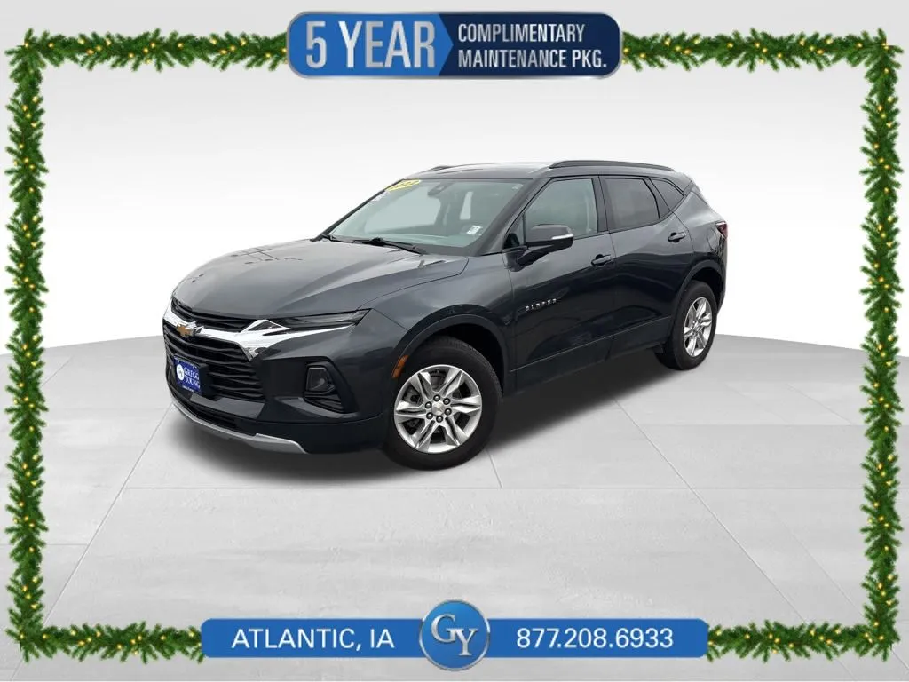 Gray 2022 Chevrolet Blazer LT for sale in Atlantic, IA