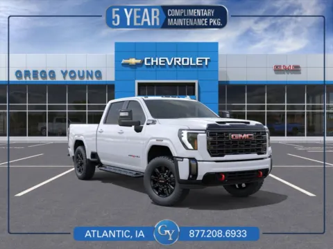 White 2026 GMC Sierra 2500HD AT4 for sale in Atlantic, IA