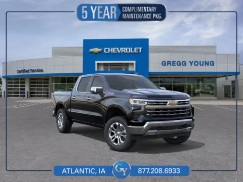 Black 2026 Chevrolet Silverado 1500 LTZ for sale in Atlantic, IA