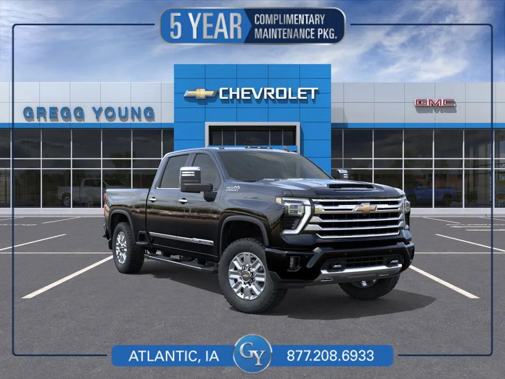 Black 2026 Chevrolet Silverado 3500HD High Country for sale in Atlantic, IA