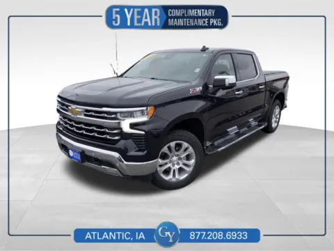 Gray 2024 Chevrolet Silverado 1500 LTZ for sale in Atlantic, IA