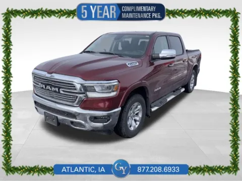 Red 2019 Ram 1500 Laramie for sale in Atlantic, IA