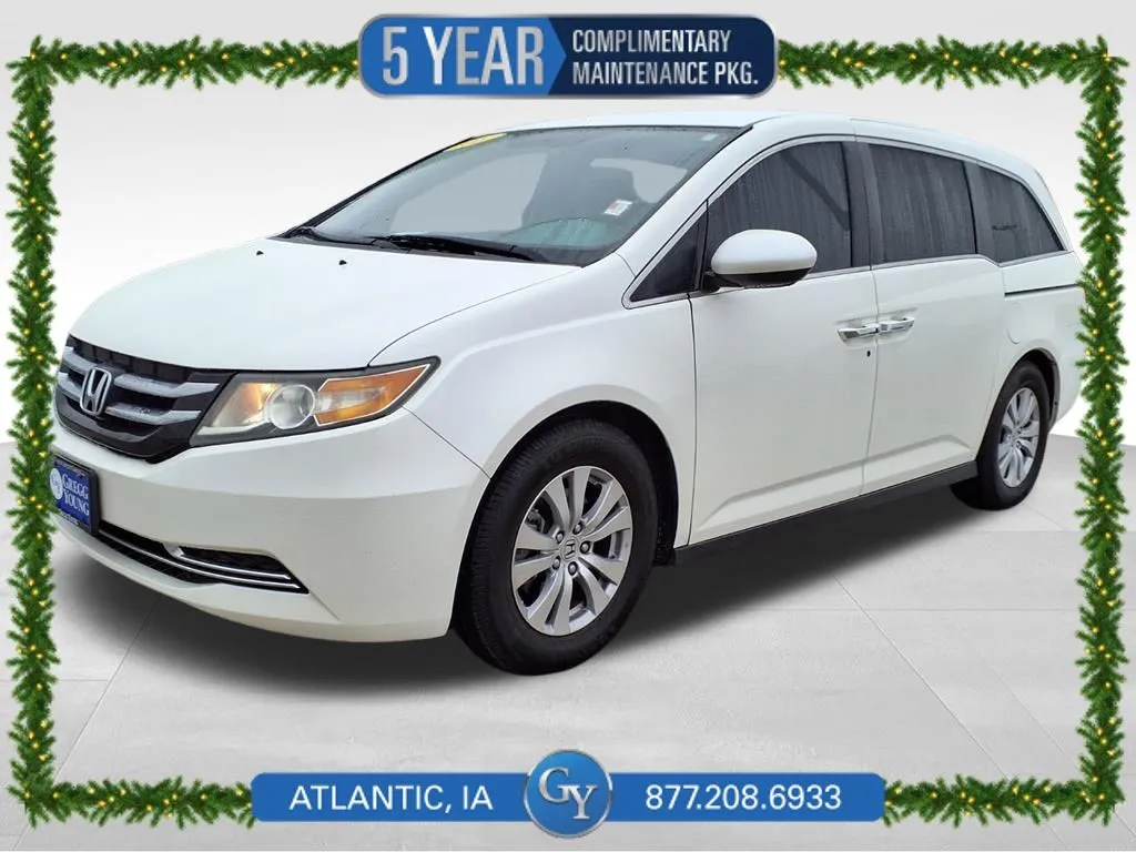 White 2017 Honda Odyssey SE for sale in Atlantic, IA